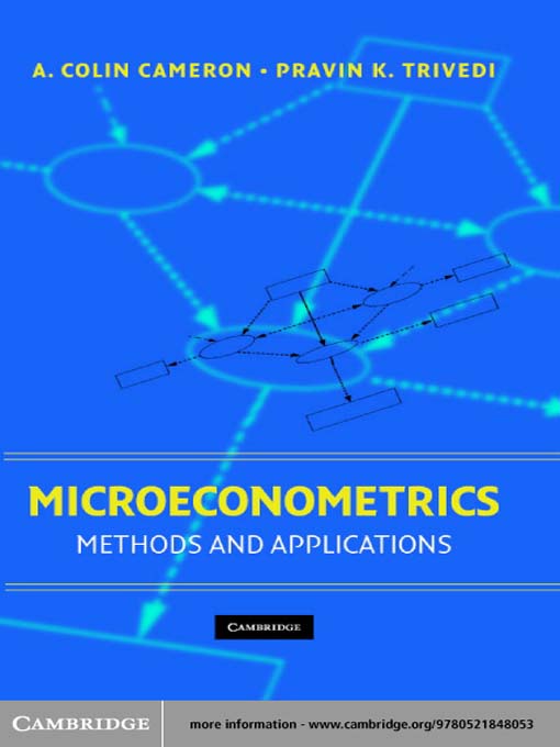 Title details for Microeconometrics by A. Colin Cameron - Available
